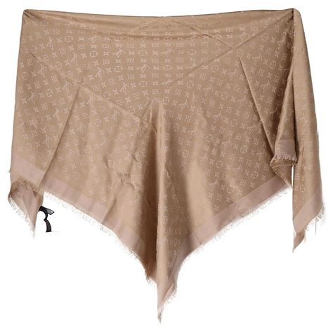 chale louis vuitton femme|Foulard femme beige : Châle Monogram .